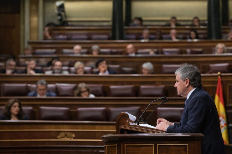 Intervención del ministro en el Congreso de los Diputados sobre la situación del empleo público en España