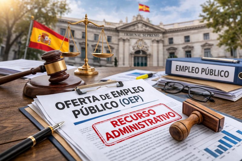 Tribunal Supremo y recurso contra oferta de empleo público en vía administrativa